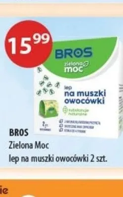 Lep na muszki owocówki Bros Zielona Moc promocja w Drogerie Laboo