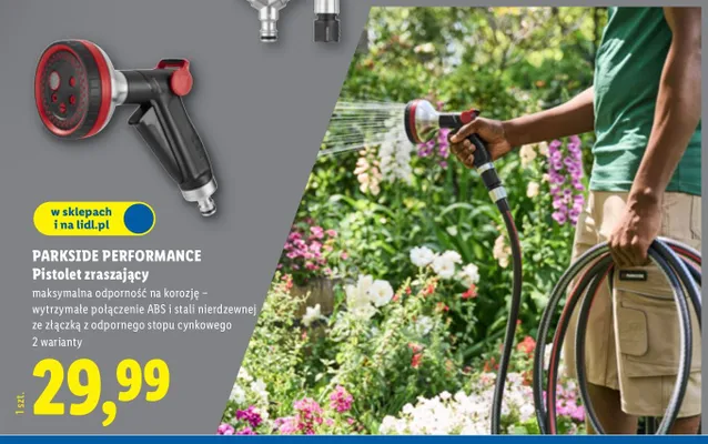 Pistolet zraszający promocja w Lidl