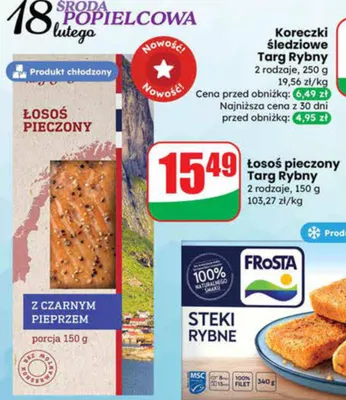 Steki rybne promocja w Dino