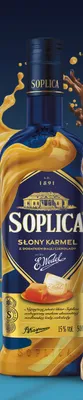 Likier Soplica Słony Karmel z dodatkiem białej czekolady E.Wedel 15% promocja w Biedronka