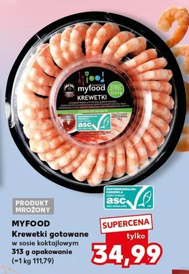 Krewetki gotowane w sosie koktajlowym promocja w Kaufland