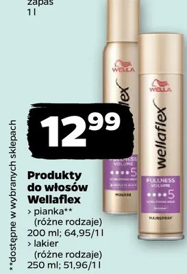 Produkty do włosów lakier promocja w Netto