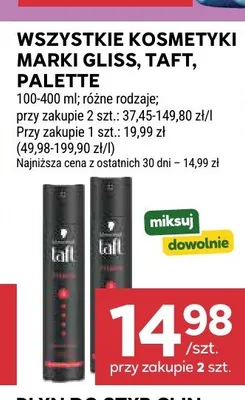 Szampon do włosów Gliss promocja w Stokrotka