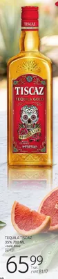 Tequila Tiscaz Silver 35% promocja w Selgros