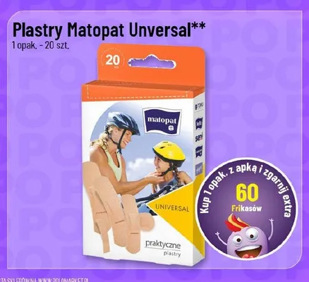 Plastry Universal Matopat promocja w POLOmarket