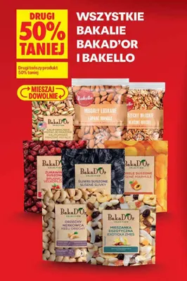 Bakalie Bakad'Or i Bakello promocja w Biedronka