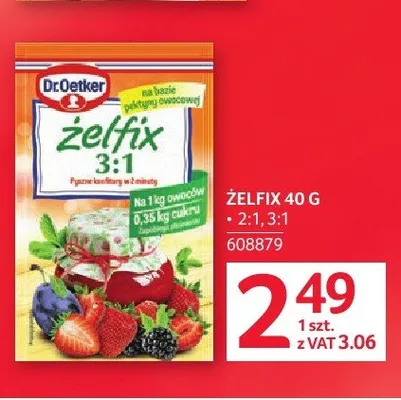 Żelfix Dr.Oetker promocja w Selgros