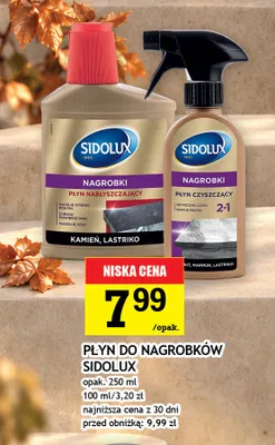 Płyn do nagrobków Sidolux nabłyszczający promocja w Gram Market