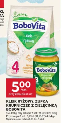 Zupka krupniczek z cielęcinką BoboVita promocja w Stokrotka