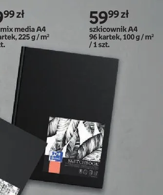 Szkicownik A4 Oxford 96 kartek promocja w Empik