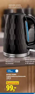 Czajnik elektryczny Russell Hobbs Honeycomb promocja w Lidl