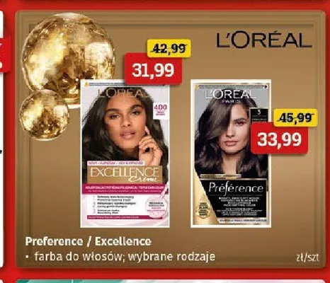 Farba do włosów L'Oréal Excellence promocja w Drogeria Kosmyk