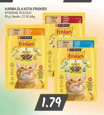 Karma dla kota Friskies promocja w Słoneczko