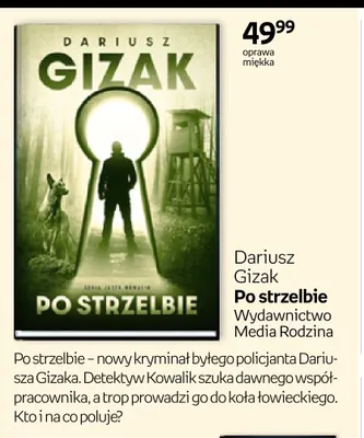 Książka Po strzelbie Dariusz Gizak promocja w Empik