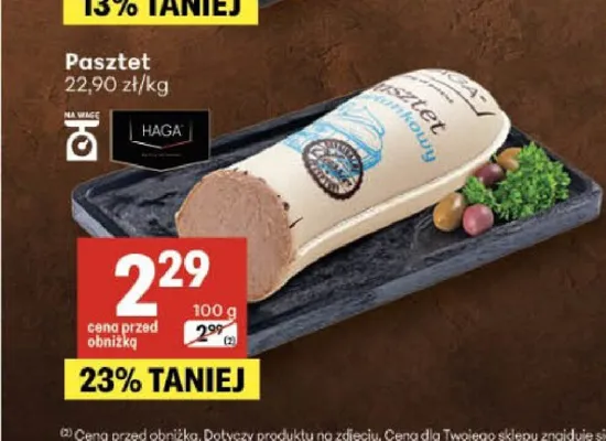 Pasztet Haga promocja w Delikatesy Centrum