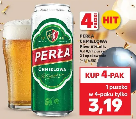 Piwo Perła Chmielowa promocja w Kaufland