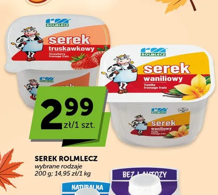 Serek Rolmlecz truskawkowy promocja w ABC