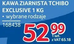 Kawa ziarnista Tchibo Exclusive 1 kg promocja w Selgros