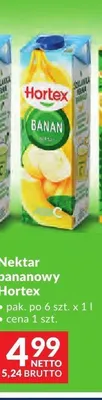 Nektar bananowy Hortex promocja w Makro