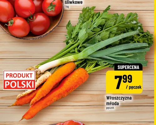 Włoszczyzna młoda polska promocja w POLOmarket