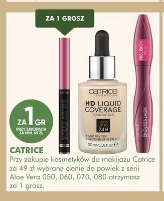 Kosmetyki do makijażu Catrice promocja w Super-Pharm
