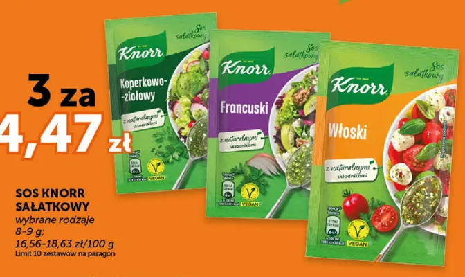 Sos sałatkowy koperkowo-ziołowy promocja w Euro Sklep