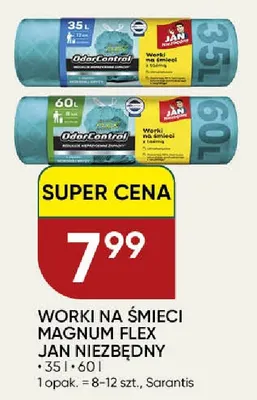Worki na śmieci Magnum Flex 60 l Jan Niezbędny promocja w Chata Polska