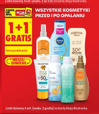 Balsam po opalaniu Be Beauty After Sun promocja w Biedronka