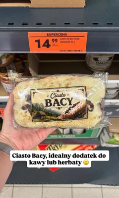 Ciasto Bacy GOM Owczarek promocja w Biedronka