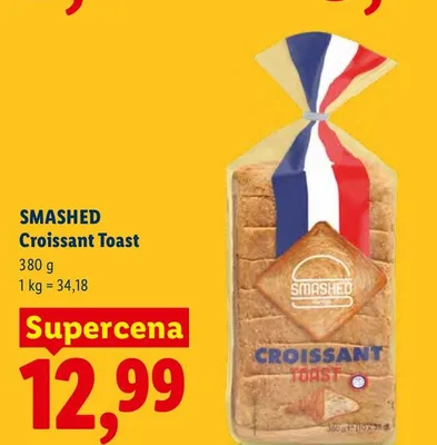 Croissant Toast Smashed promocja w Lidl