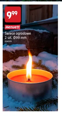 Świece ogrodowe 2-pak Menuett promocja w Jula