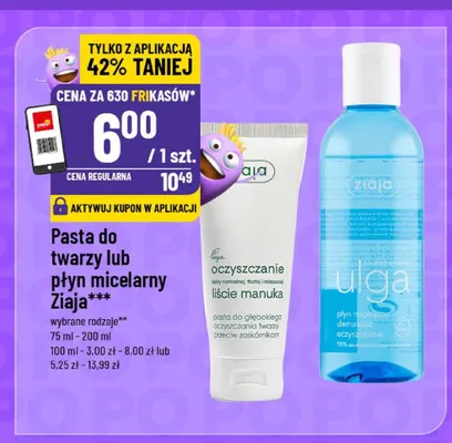Pasta do twarzy Ziaja Liście Manuka promocja w POLOmarket