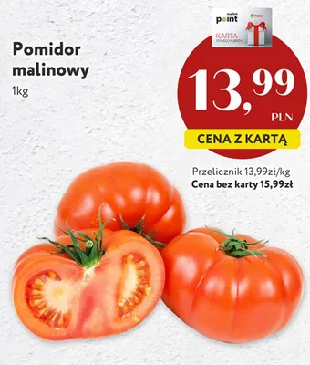 Pomidor malinowy promocja w Market Point