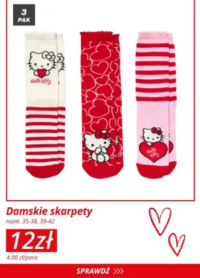 Damskie skarpety promocja w KiK