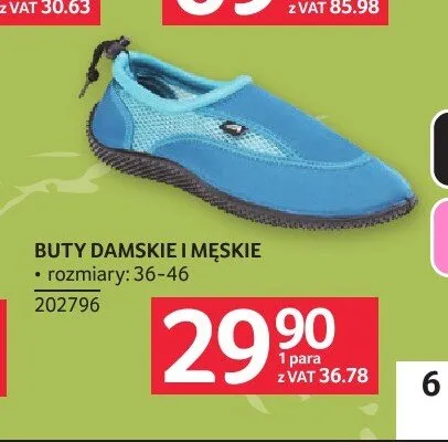 Buty damskie i męskie promocja w Selgros
