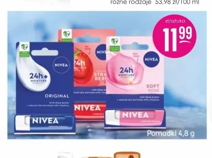 Pomadka Nivea Original promocja w Drogerie Jasmin