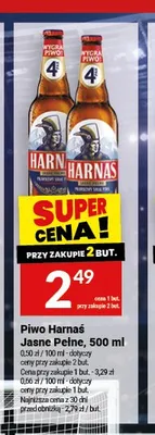 Piwo Harnaś Jasne Pełne promocja w Twój Market