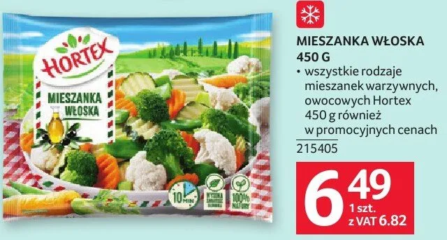 Mieszanka włoska Hortex 450 g promocja w Selgros
