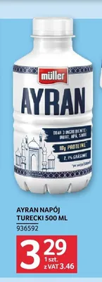 Ayran napój turecki Müller promocja w Selgros