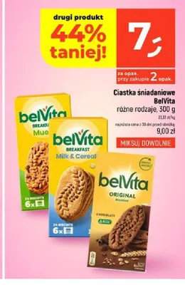 Ciastka śniadaniowe BelVita promocja w Dealz