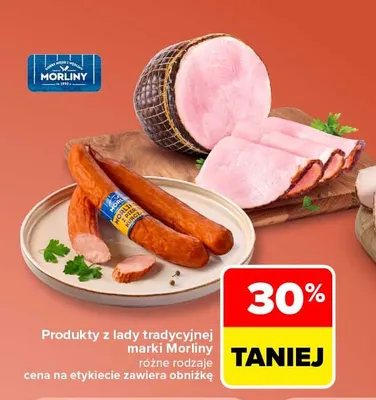 Produkty z lady tradycyjnej Morliny promocja w Carrefour Market