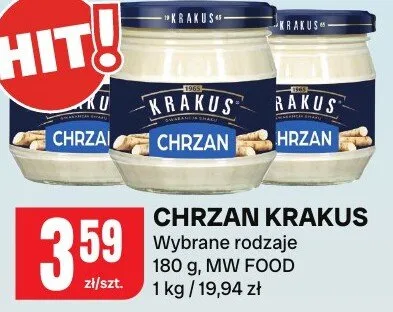 Chrzan promocja w Chorten