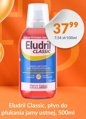 Płyn do płukania jamy ustnej Eludril Classic promocja w DOZ.PL