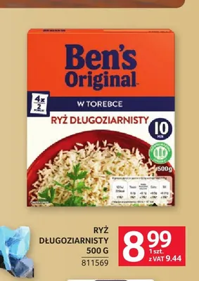 Ryż długoziarnisty Ben's Original promocja w Selgros
