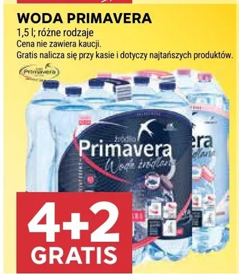 Woda Primavera promocja w Stokrotka