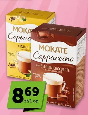 Kawa Cappuccino Mokate waniliowe promocja w Euro Sklep
