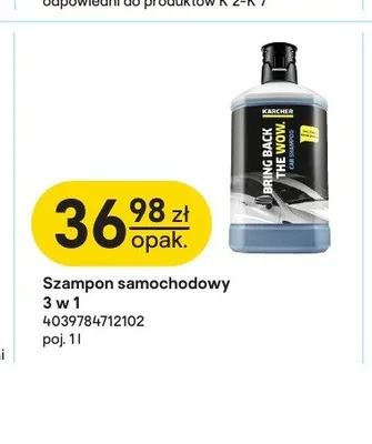 Szampon samochodowy Kärcher 3 w 1 promocja w Castorama