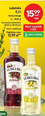 Wódka Lubelska Wiśniówka promocja w Żabka