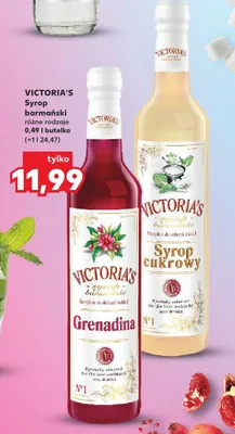 Syrop barmański Victoria's promocja w Kaufland