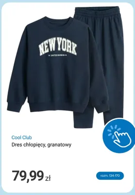 Dres chłopięcy Cool Club granatowy promocja w Smyk